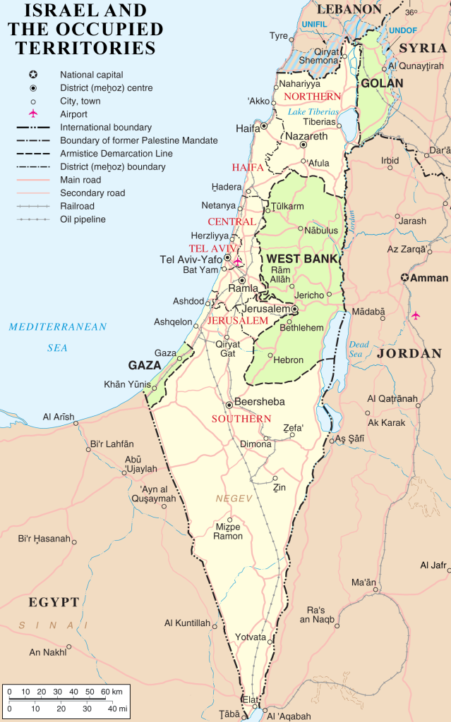 Annessioni territoriali - Israele e i territori occupati - Wikipedia